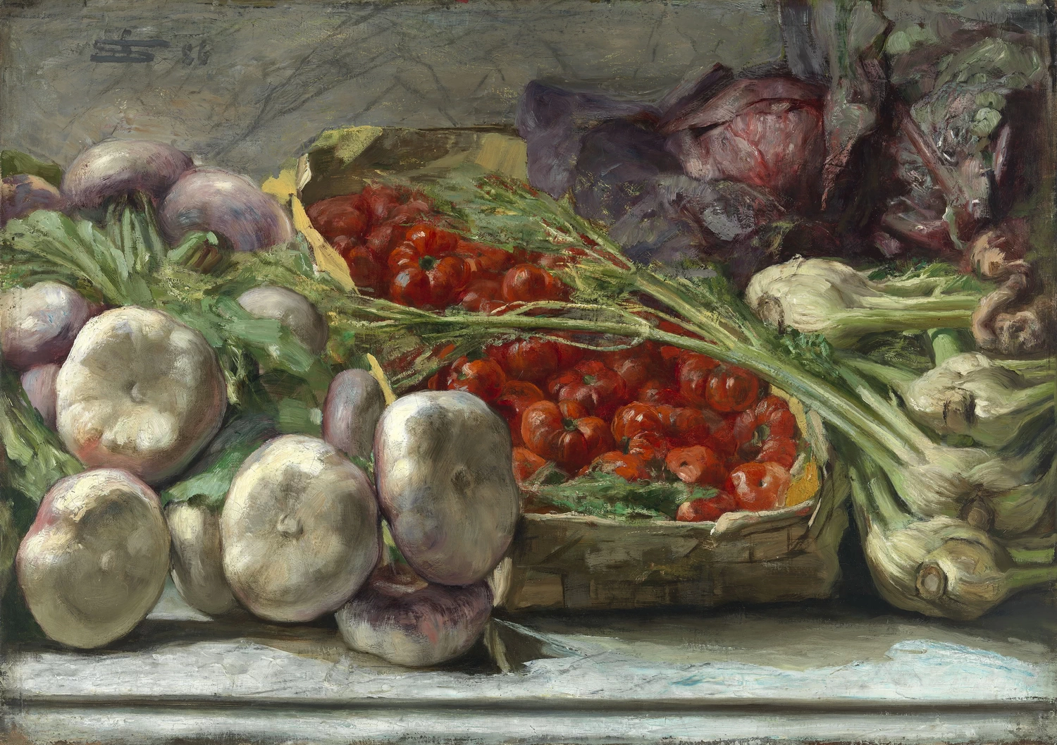 Natura morta con verdure - Fine Arts Museums of San Francisco, California